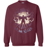 Sweatshirts Maroon / Small Magnetic Confrontation Crewneck Sweatshirt