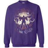 Sweatshirts Purple / Small Magnetic Confrontation Crewneck Sweatshirt