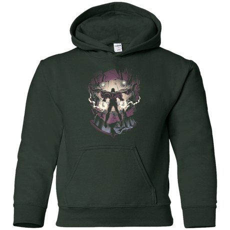 Sweatshirts Forest Green / YS Magnetic Confrontation Youth Hoodie