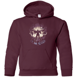 Sweatshirts Maroon / YS Magnetic Confrontation Youth Hoodie