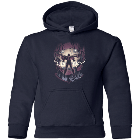Sweatshirts Navy / YS Magnetic Confrontation Youth Hoodie