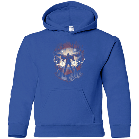 Sweatshirts Royal / YS Magnetic Confrontation Youth Hoodie