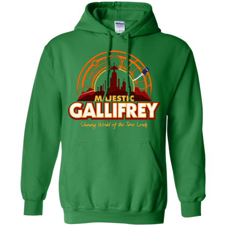 Sweatshirts Irish Green / Small Majestic Gallifrey Pullover Hoodie