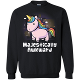 Sweatshirts Black / S Majestically Awkward Crewneck Sweatshirt