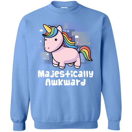 Sweatshirts Carolina Blue / S Majestically Awkward Crewneck Sweatshirt