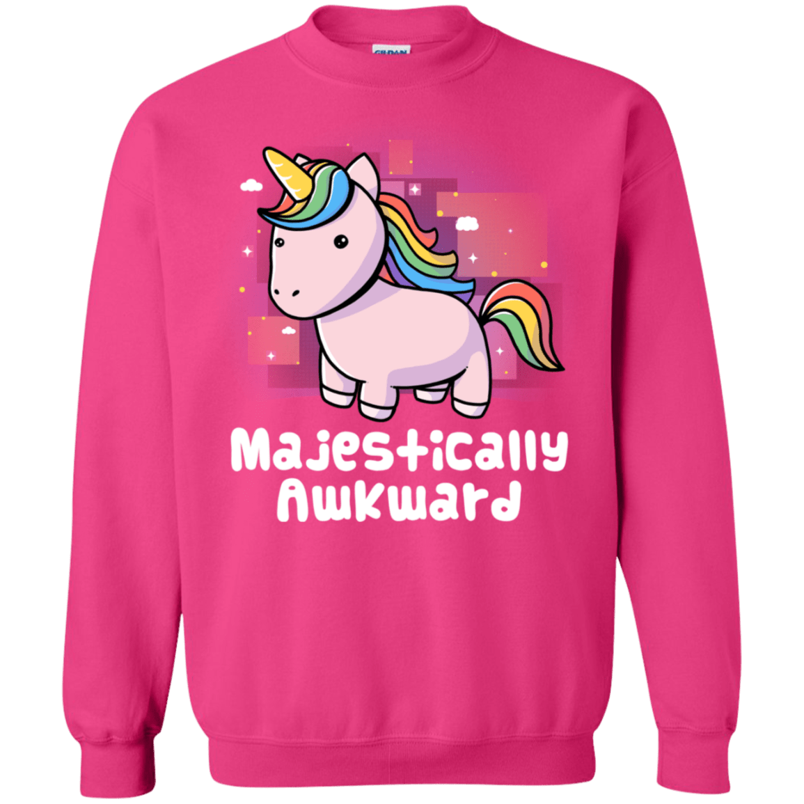 Sweatshirts Heliconia / S Majestically Awkward Crewneck Sweatshirt