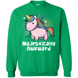 Sweatshirts Irish Green / S Majestically Awkward Crewneck Sweatshirt