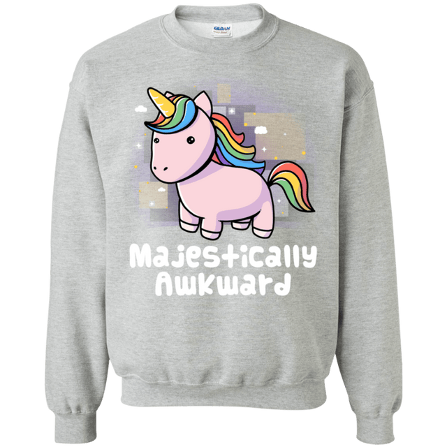 Sweatshirts Sport Grey / S Majestically Awkward Crewneck Sweatshirt