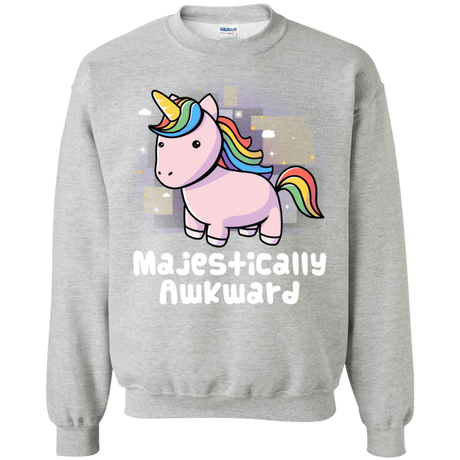 Sweatshirts Sport Grey / S Majestically Awkward Crewneck Sweatshirt