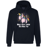 Sweatshirts Navy / S Majestically Awkward Premium Fleece Hoodie