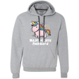 Sweatshirts Sport Grey / S Majestically Awkward Premium Fleece Hoodie