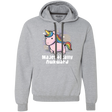 Sweatshirts Sport Grey / S Majestically Awkward Premium Fleece Hoodie