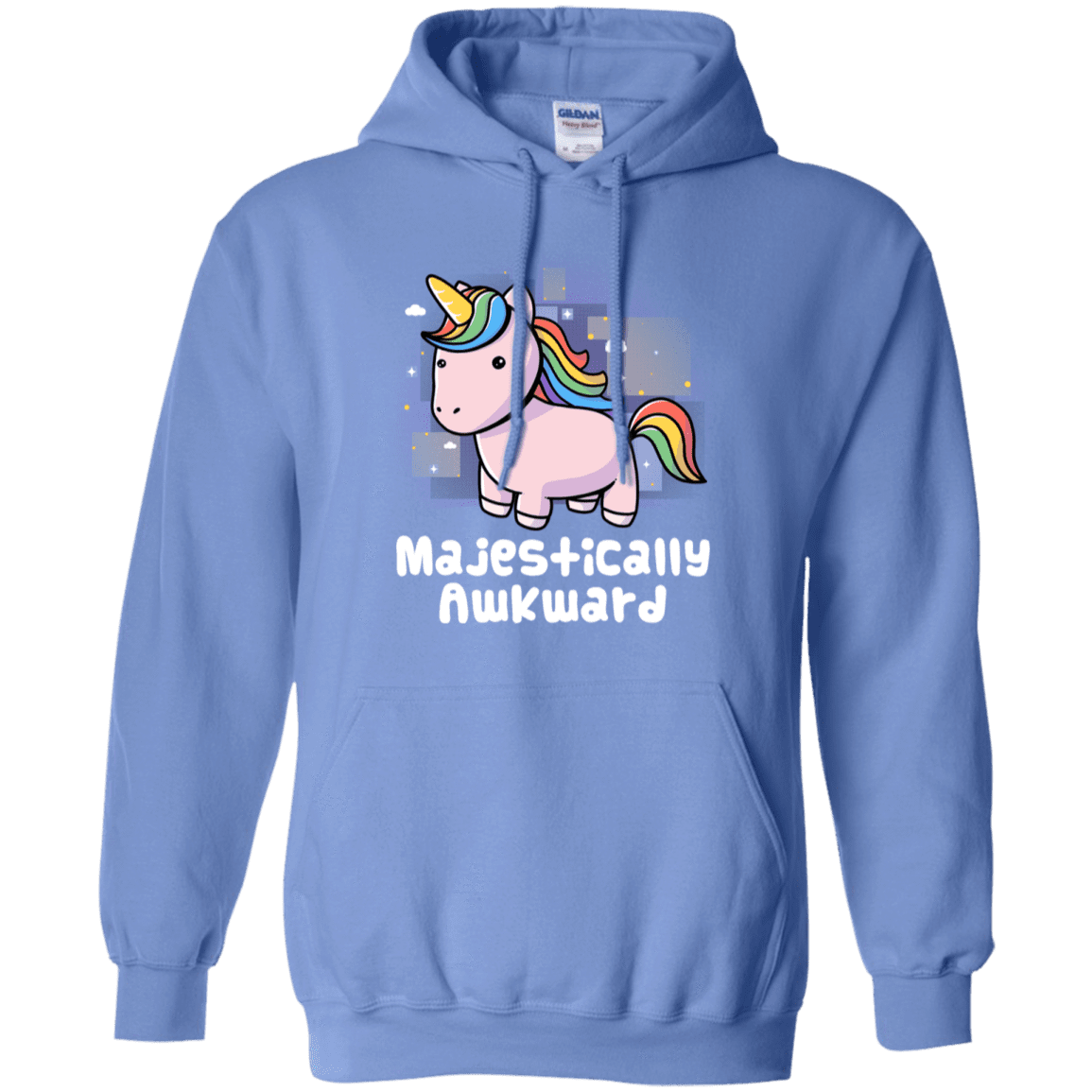 Sweatshirts Carolina Blue / S Majestically Awkward Pullover Hoodie