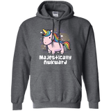 Sweatshirts Dark Heather / S Majestically Awkward Pullover Hoodie