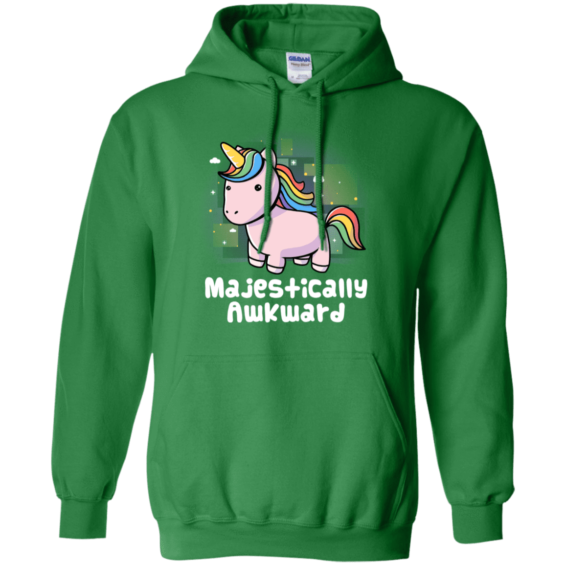 Sweatshirts Irish Green / S Majestically Awkward Pullover Hoodie