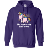 Sweatshirts Purple / S Majestically Awkward Pullover Hoodie