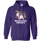 Sweatshirts Purple / S Majestically Awkward Pullover Hoodie