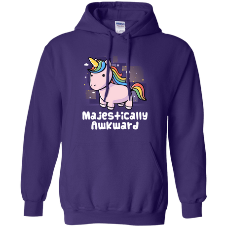 Sweatshirts Purple / S Majestically Awkward Pullover Hoodie