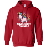 Sweatshirts Red / S Majestically Awkward Pullover Hoodie