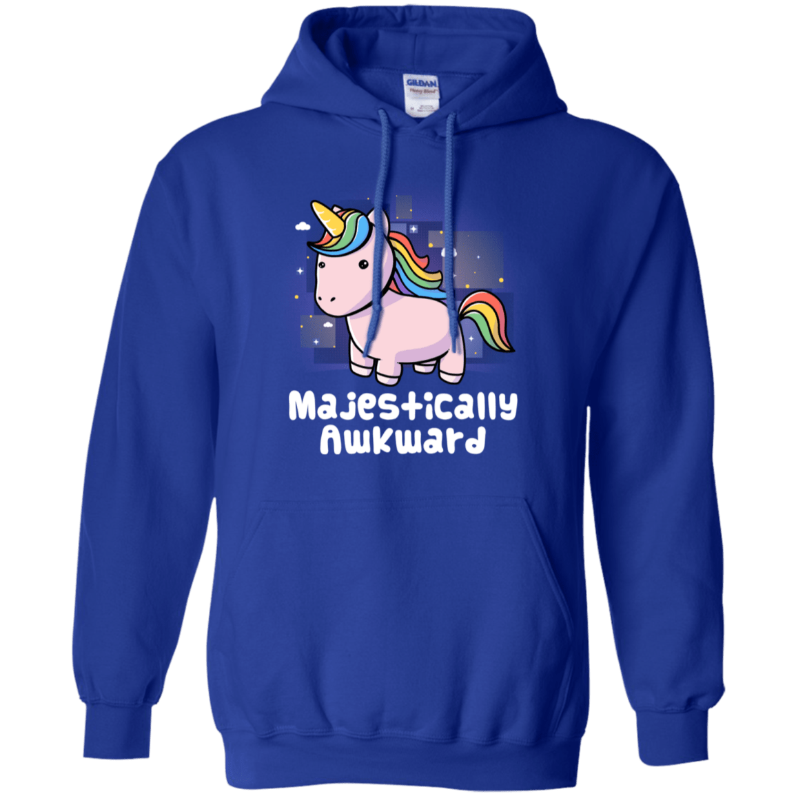 Sweatshirts Royal / S Majestically Awkward Pullover Hoodie