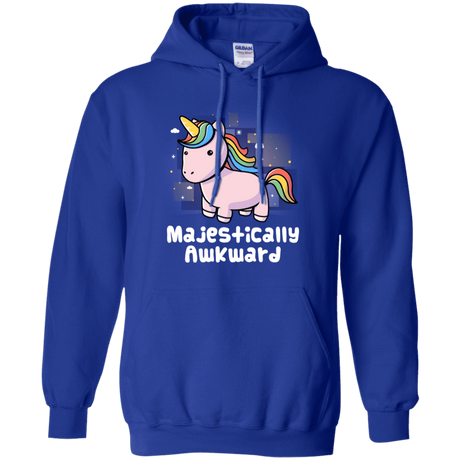 Sweatshirts Royal / S Majestically Awkward Pullover Hoodie