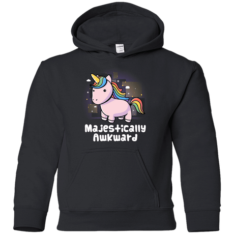 Sweatshirts Black / YS Majestically Awkward Youth Hoodie