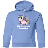 Sweatshirts Carolina Blue / YS Majestically Awkward Youth Hoodie