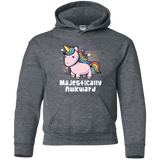 Sweatshirts Dark Heather / YS Majestically Awkward Youth Hoodie