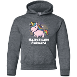 Sweatshirts Dark Heather / YS Majestically Awkward Youth Hoodie