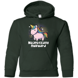 Sweatshirts Forest Green / YS Majestically Awkward Youth Hoodie