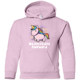 Sweatshirts Light Pink / YS Majestically Awkward Youth Hoodie