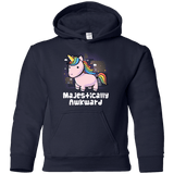 Sweatshirts Navy / YS Majestically Awkward Youth Hoodie