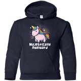 Sweatshirts Navy / YS Majestically Awkward Youth Hoodie