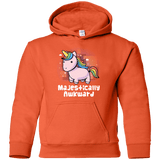 Sweatshirts Orange / YS Majestically Awkward Youth Hoodie