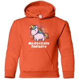 Sweatshirts Orange / YS Majestically Awkward Youth Hoodie