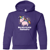 Sweatshirts Purple / YS Majestically Awkward Youth Hoodie