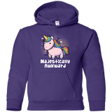 Sweatshirts Purple / YS Majestically Awkward Youth Hoodie