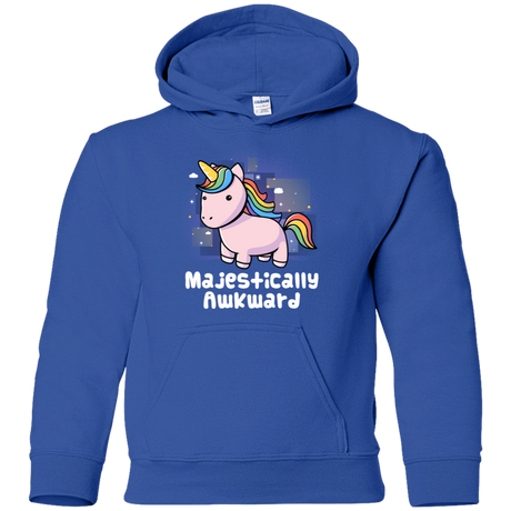 Sweatshirts Royal / YS Majestically Awkward Youth Hoodie