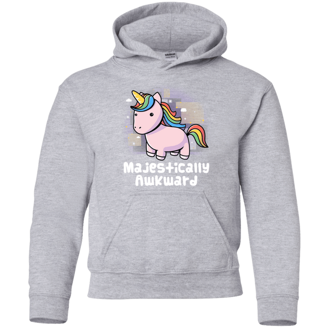 Sweatshirts Sport Grey / YS Majestically Awkward Youth Hoodie