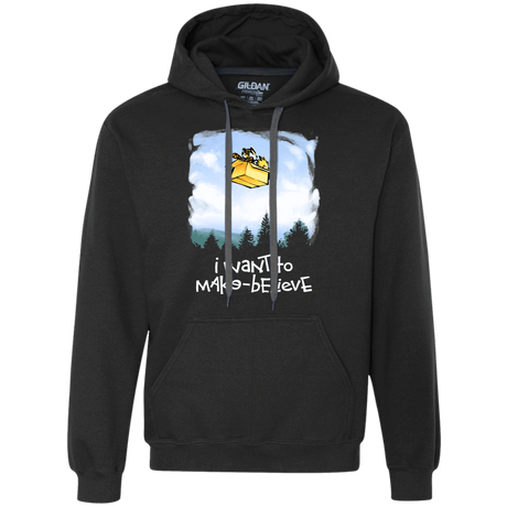 Sweatshirts Black / S Make Believe Premium Fleece Hoodie