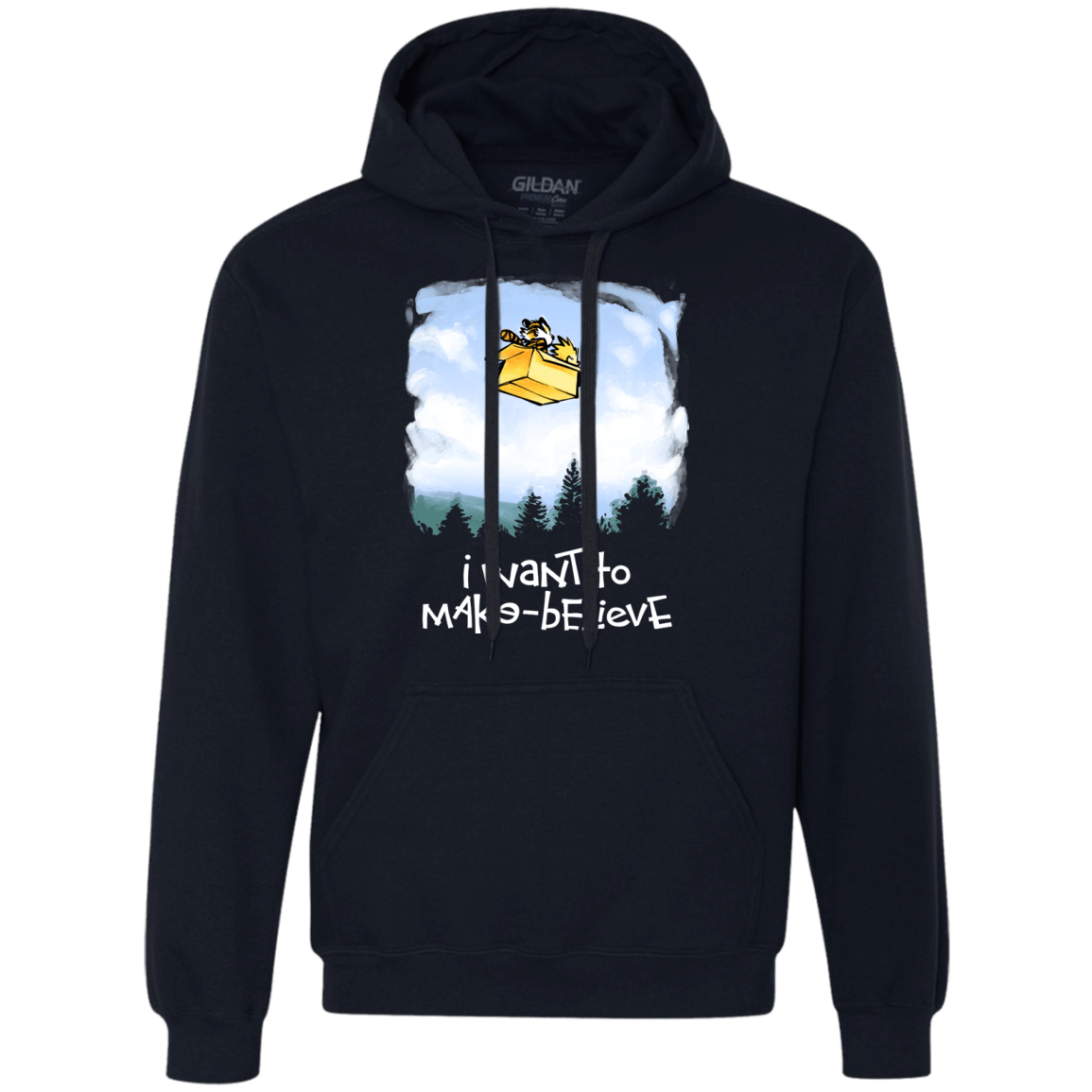 Sweatshirts Navy / S Make Believe Premium Fleece Hoodie