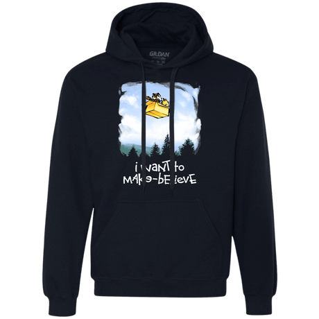 Sweatshirts Navy / S Make Believe Premium Fleece Hoodie