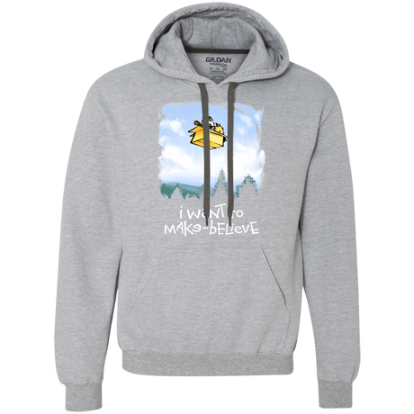 Sweatshirts Sport Grey / S Make Believe Premium Fleece Hoodie