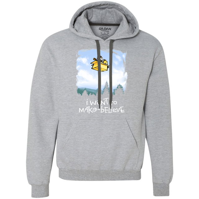Sweatshirts Sport Grey / S Make Believe Premium Fleece Hoodie