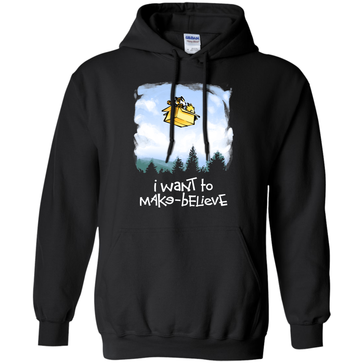 Sweatshirts Black / S Make Believe Pullover Hoodie