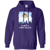 Sweatshirts Purple / S Make Believe Pullover Hoodie