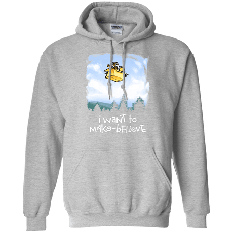 Sweatshirts Sport Grey / S Make Believe Pullover Hoodie