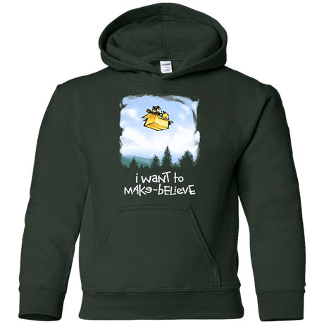 Sweatshirts Forest Green / YS Make Believe Youth Hoodie