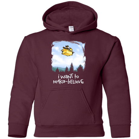 Sweatshirts Maroon / YS Make Believe Youth Hoodie