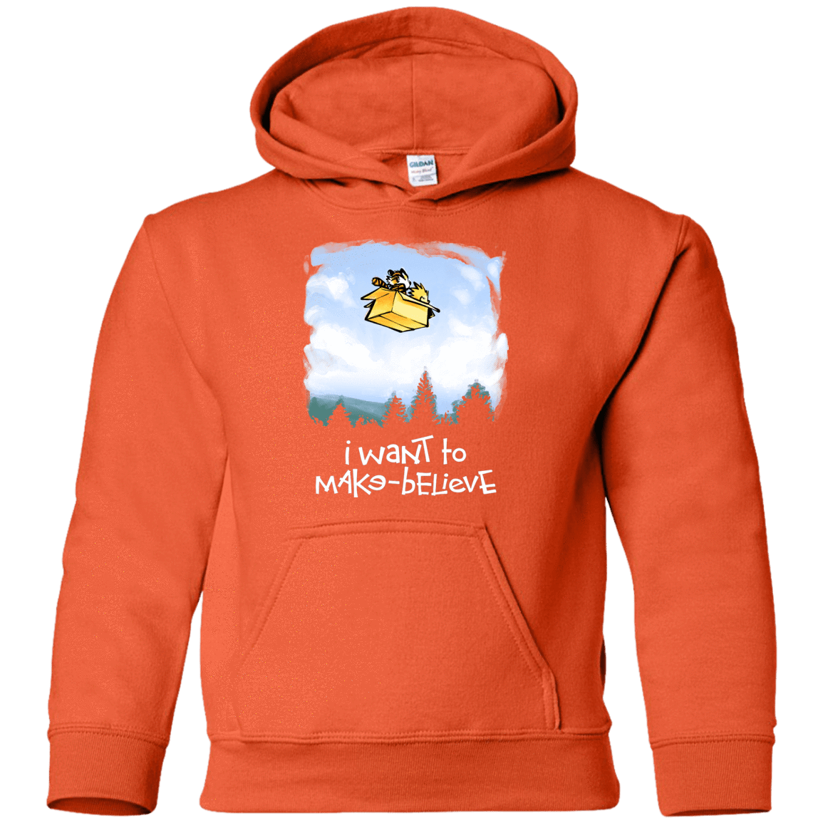 Sweatshirts Orange / YS Make Believe Youth Hoodie